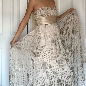 BCBG MaxAzria Petite Silk Dress